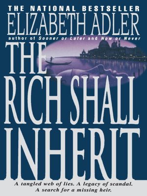 cover image of The Rich Shall Inherit